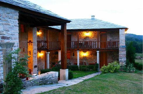 Rectoral De Goian Guest House Sarria Bagian luar foto